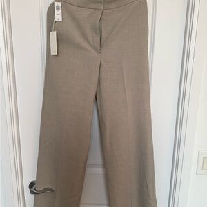 Aritzia Wide Leg Pants in Tan